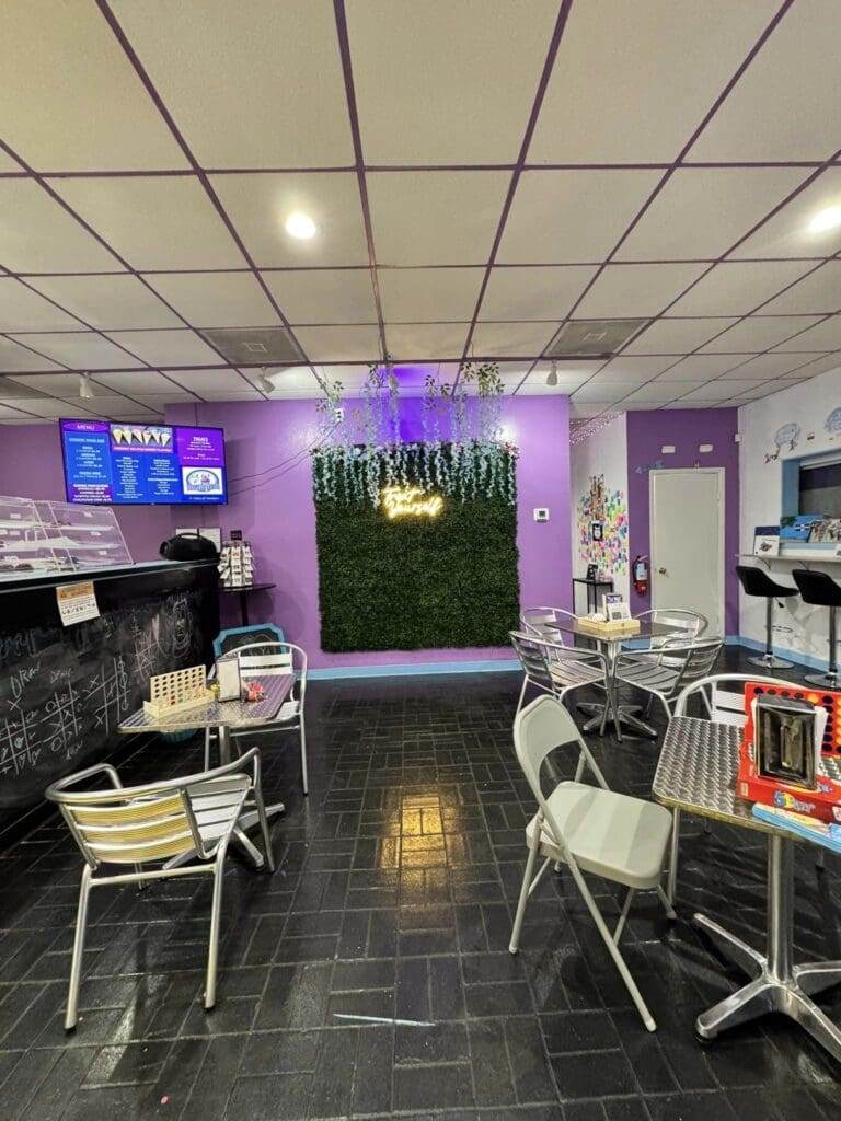 gelato shop decor