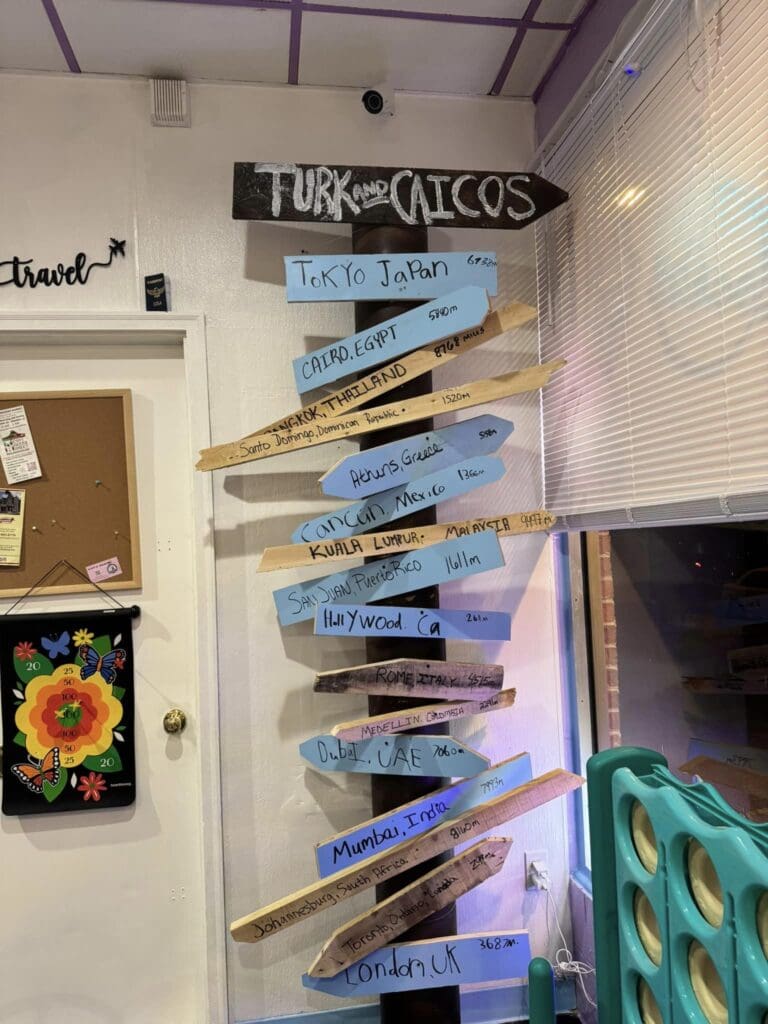 gelato shop decor