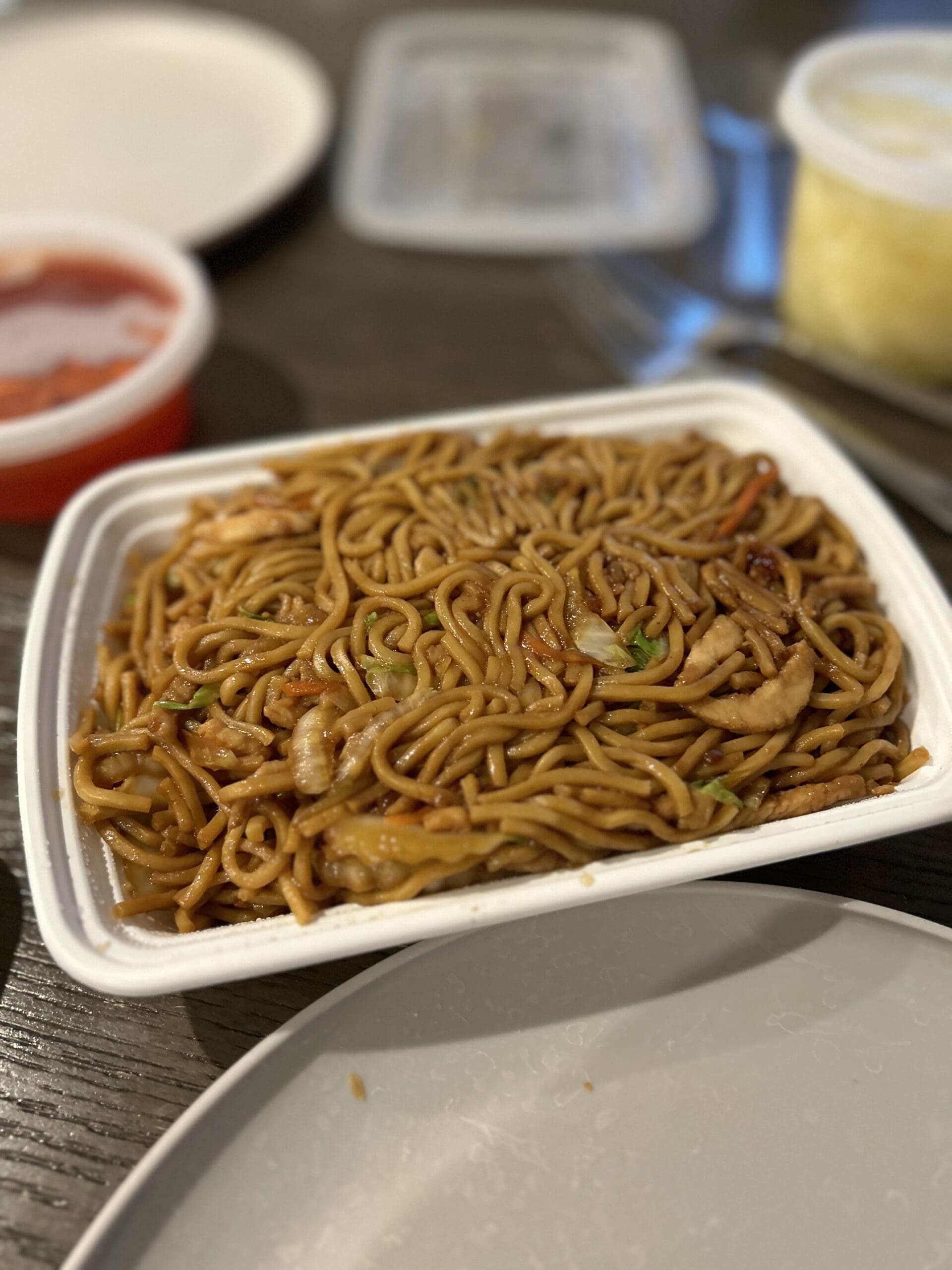 chicken lo mein